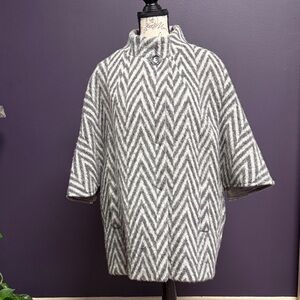 CINZIA ROCCA Italian wool cape